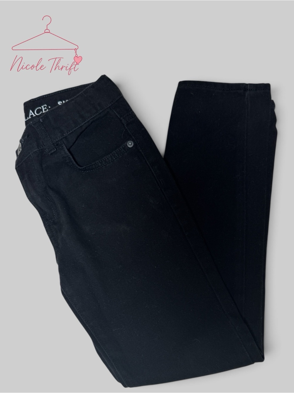 The Children’s Place Boys Size 8 Black Skinny Jeans